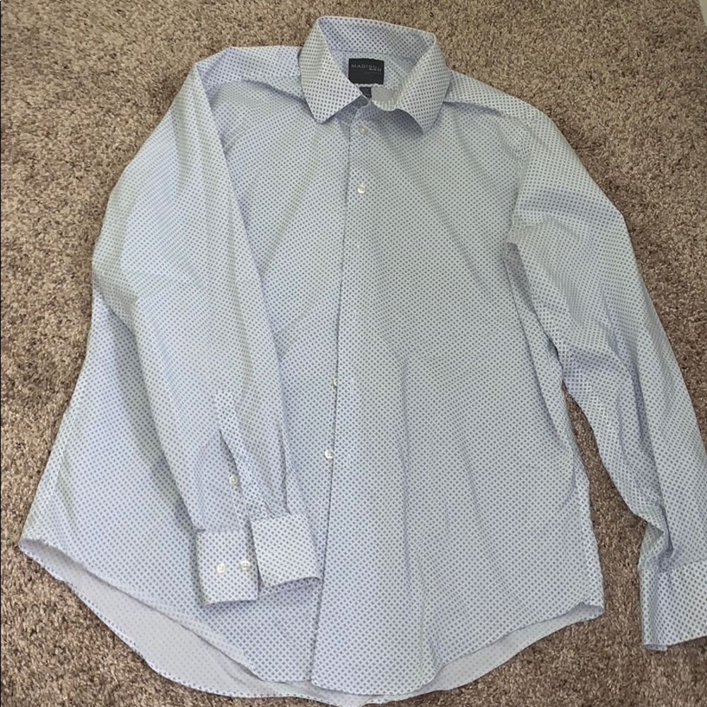Madison Slim Fit long sleeve button down